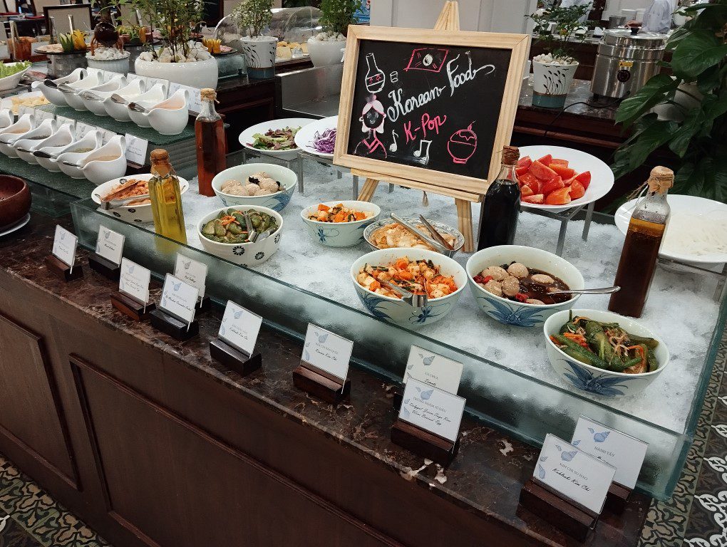 Vinpearl Resort & Spa Phu Quoc Buffet Breakfast at Seashell Restaurant - Korean Food