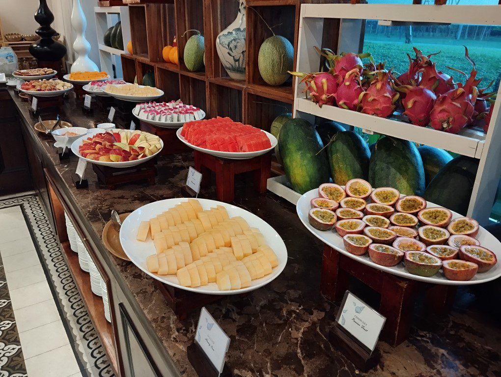 Vinpearl Resort & Spa Phu Quoc Buffet Breakfast at Seashell Restaurant - Fruits