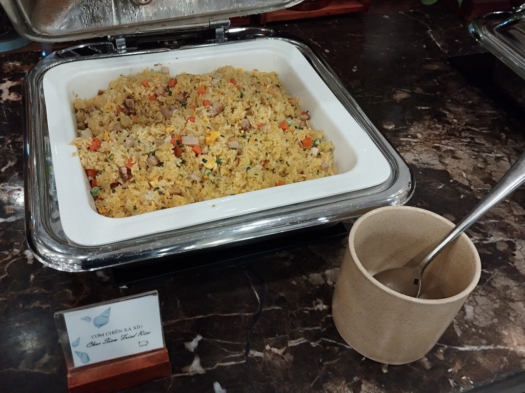 Vinpearl Resort & Spa Phu Quoc Buffet Breakfast at Seashell Restaurant - Warm Dishes Fried Rice