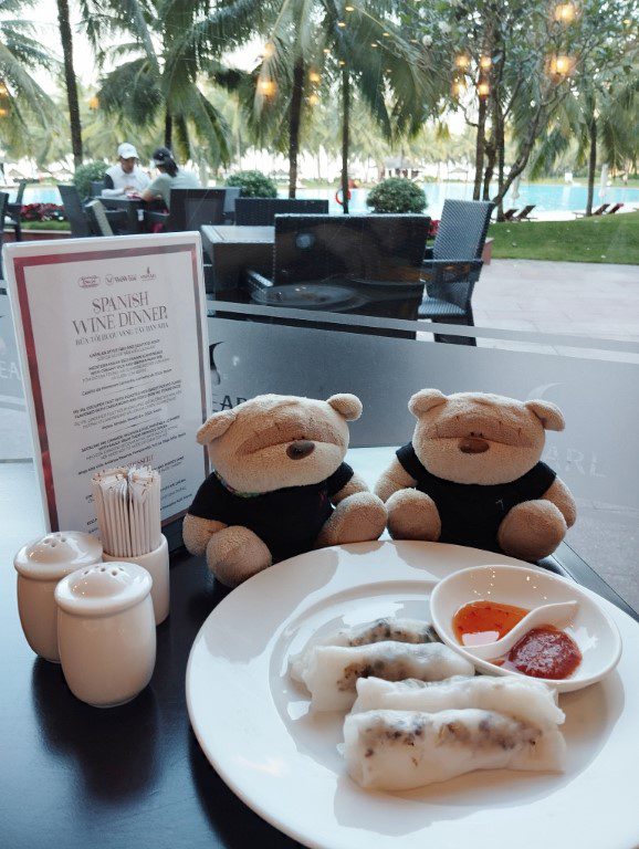 Vinpearl Resort & Spa Phu Quoc Buffet Breakfast - Freshly made Banh Cuon