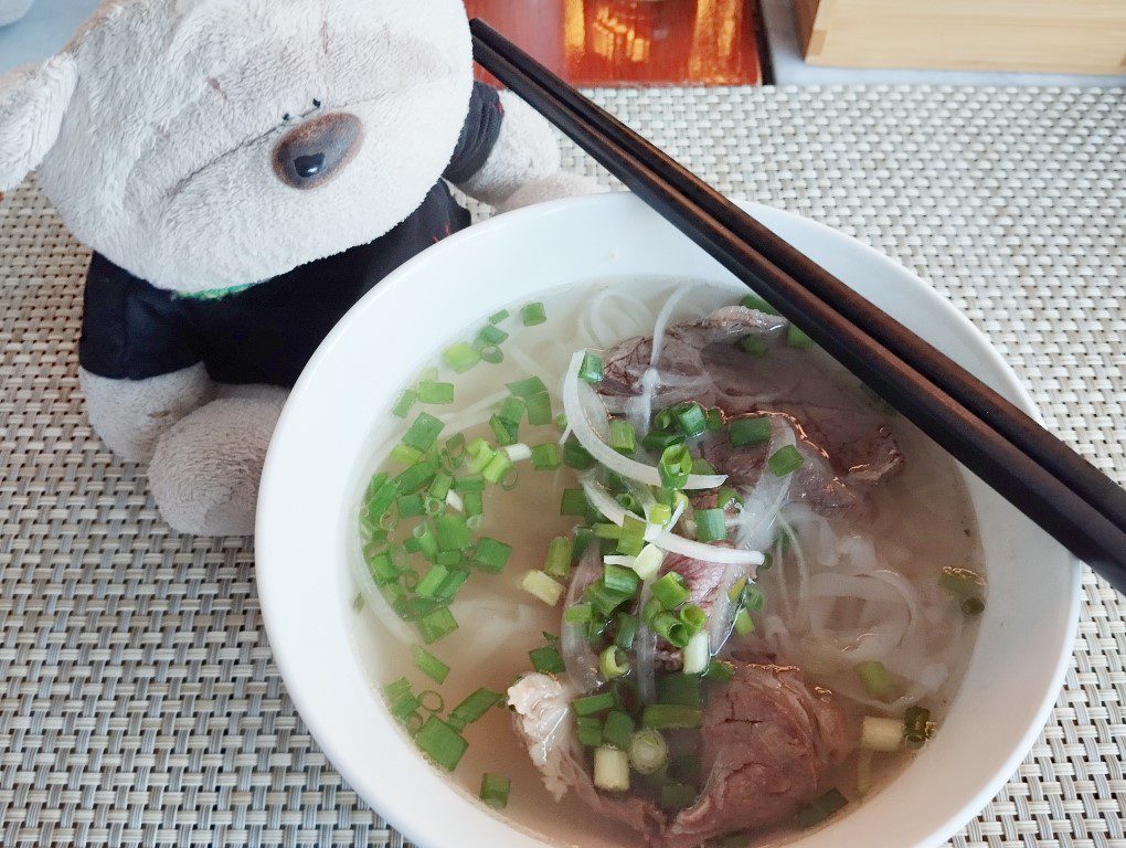 Seashells Phu Quoc Hotel & Spa Breakfast Buffet What We Had - Beef Pho