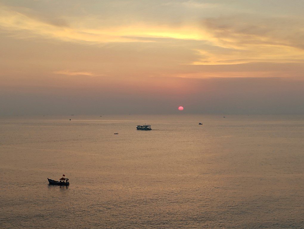 Sunset as seen from Seashells Phu Quoc Hotel & Spa from our Premium Ocean View Room - See you tomorrow!