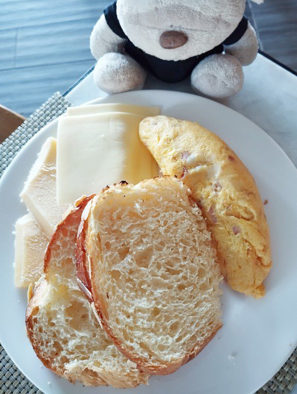 Seashells Phu Quoc Hotel & Spa Breakfast Buffet What We Had - Brioche Bread with Cheeses