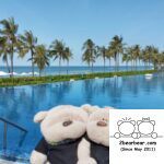 One of 2 swimming pools at Novotel Phu Quoc Resort