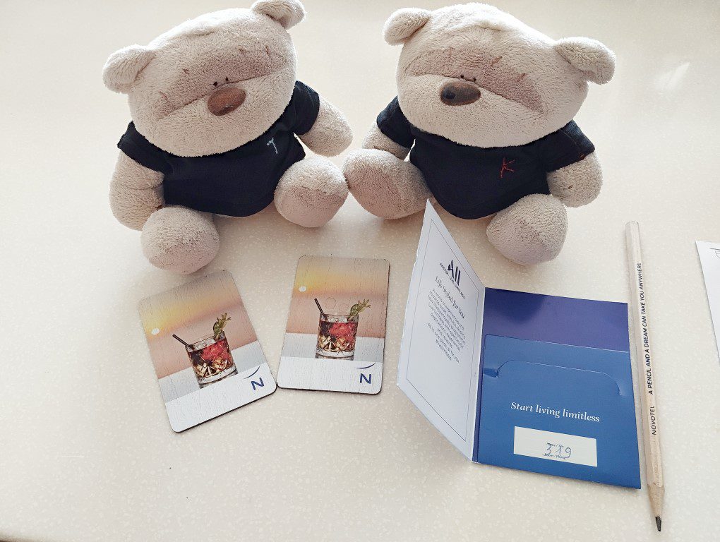 Key cards of Novotel Phu Quoc Resort Superior Suite Room