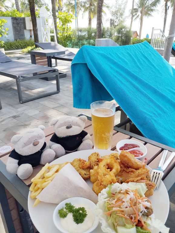 Novotel Phu Quoc Resort Ocean Bar - Crispy Combo Deal at 250k VND Nett ($14 SGD)