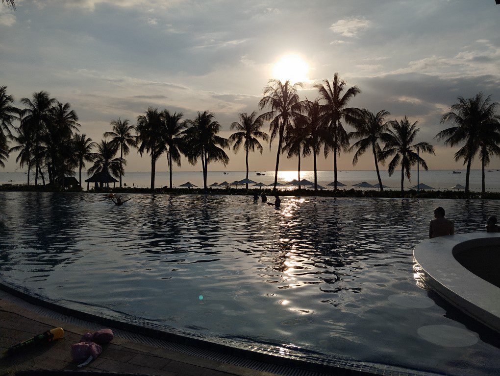 Sunset at Novotel Phu Quoc Resort Review