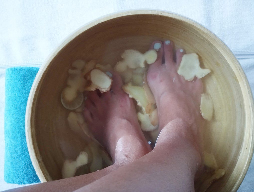 In Balance Spa Novotel Phu Quoc Resort - Foot Bath in Ginger and Lemon Slices