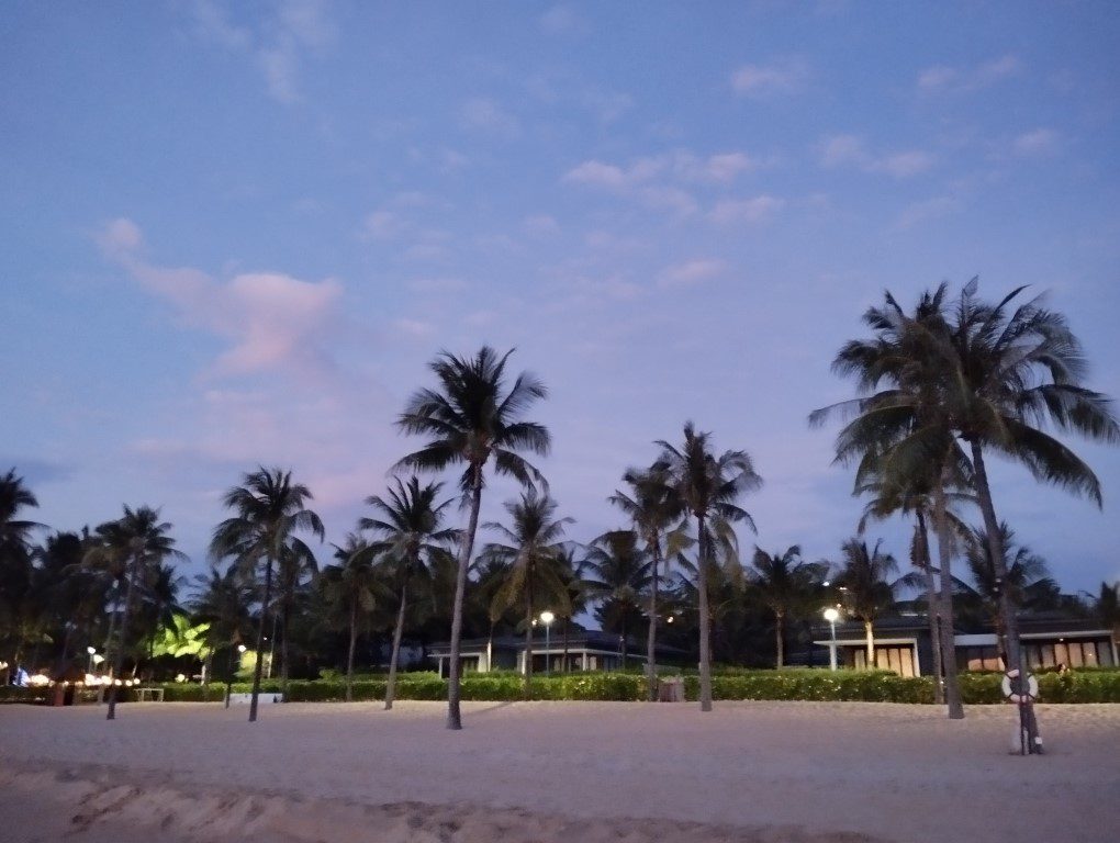 Sunset Stroll by beach of Novotel Phu Quoc Resort