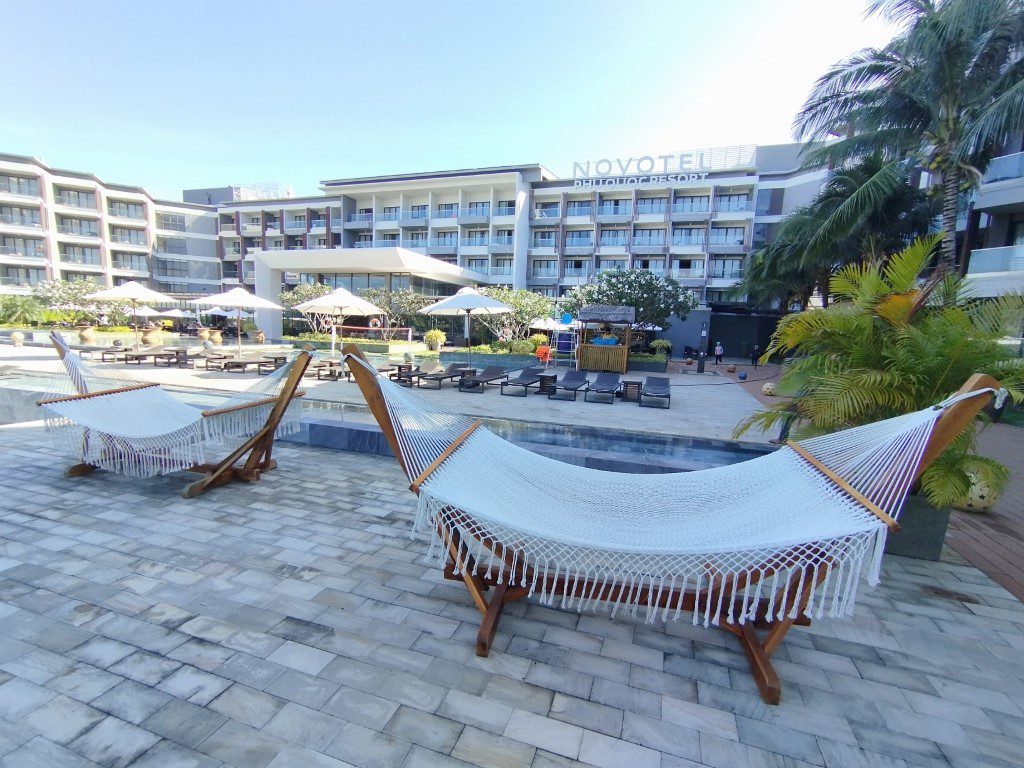 Comfortable Hammocks at Novotel Phu Quoc Resort