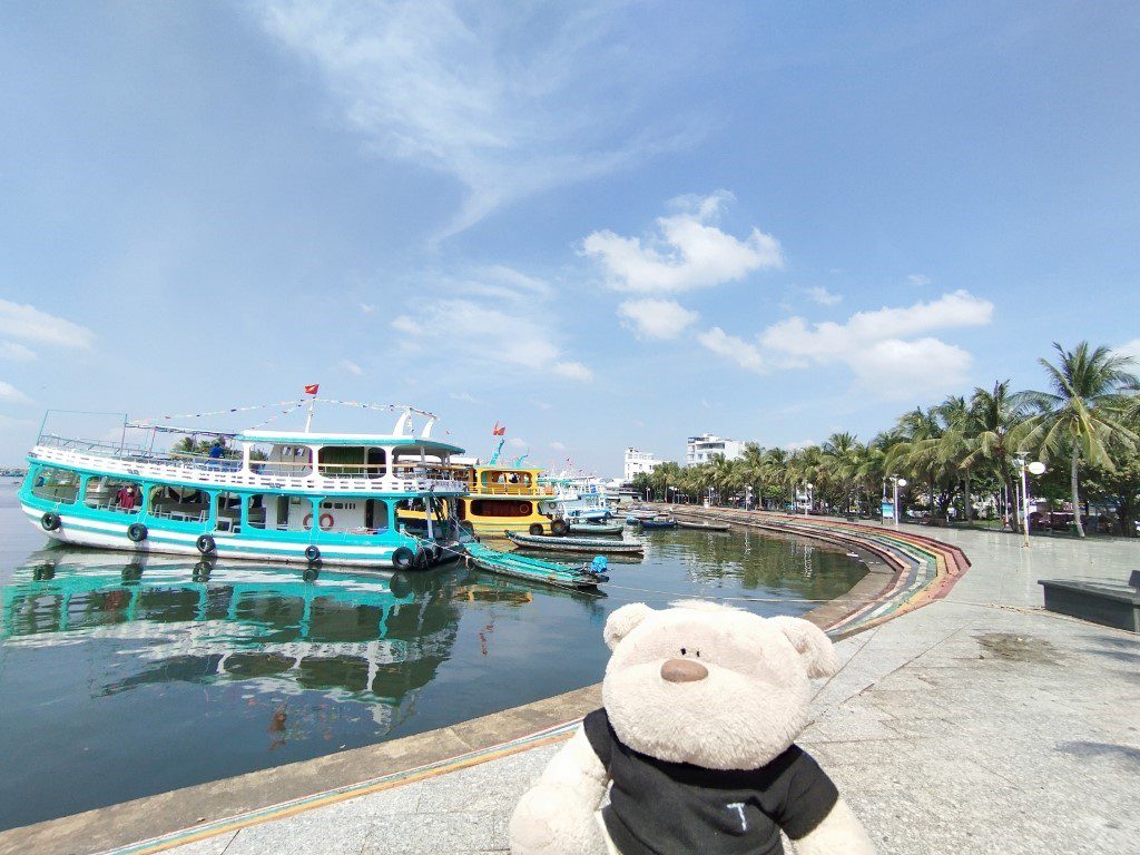 Ferries at Harbour near Seashells Phu Quoc Hotel & Spa (Dinh Cau)