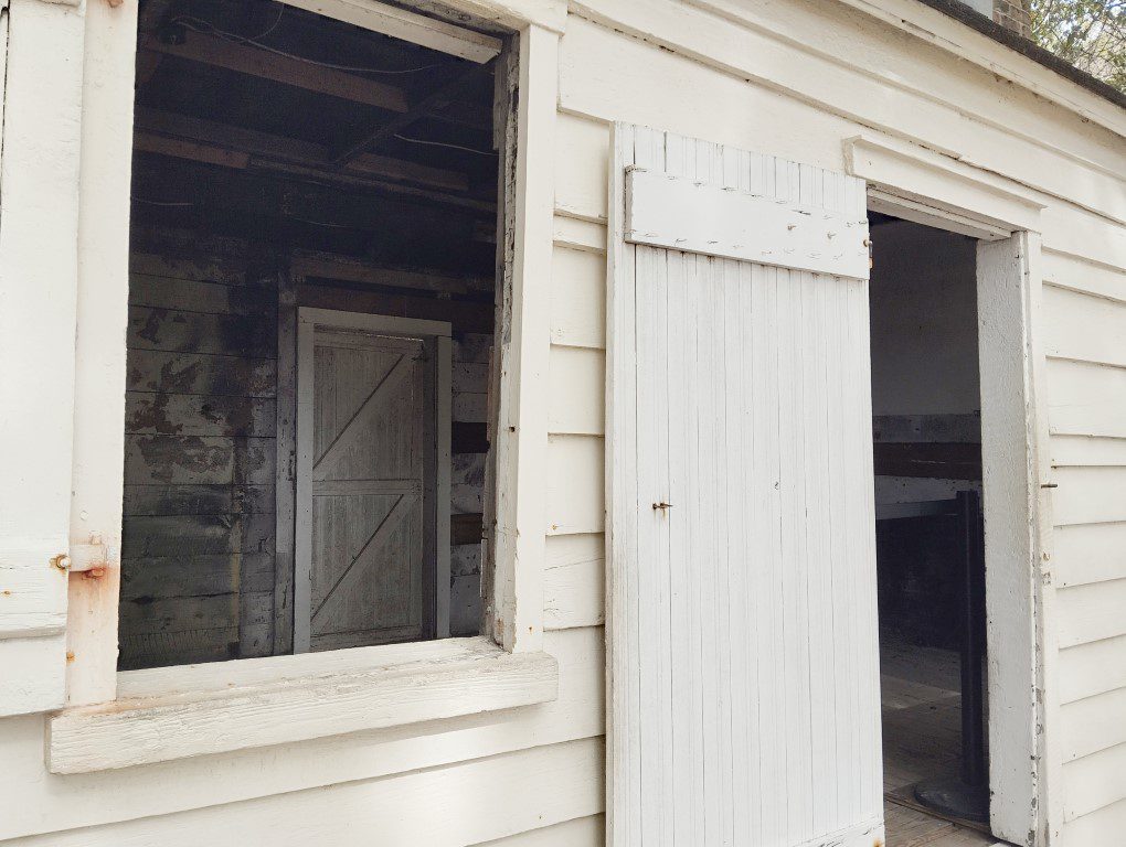 A look inside the slave cabins at McLeod Plantation Charleston