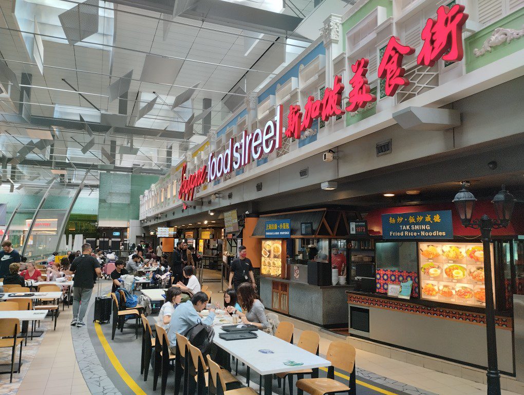 Singapore Food Street at Changi Airport T3 Transit Area