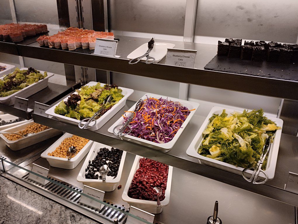 Plaza Premium Lounge KLIA T1 Salad Buffet