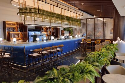 Bar inside Travel Club Lounge KLIA Terminal 1 Review with Priority Pass