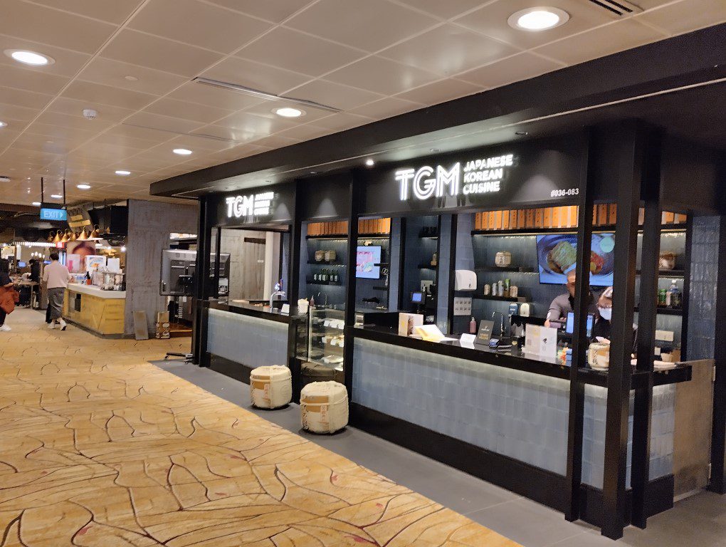 TGM Japanese Korean Cuisine with Priority Pass at Changi Airport Terminal 2