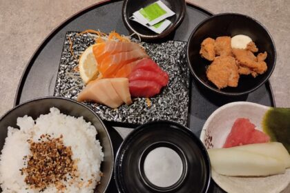 TGM Sashimi Platter (Salmon, Tuna, Swordfish) at Changi Airport Terminal 2 Review