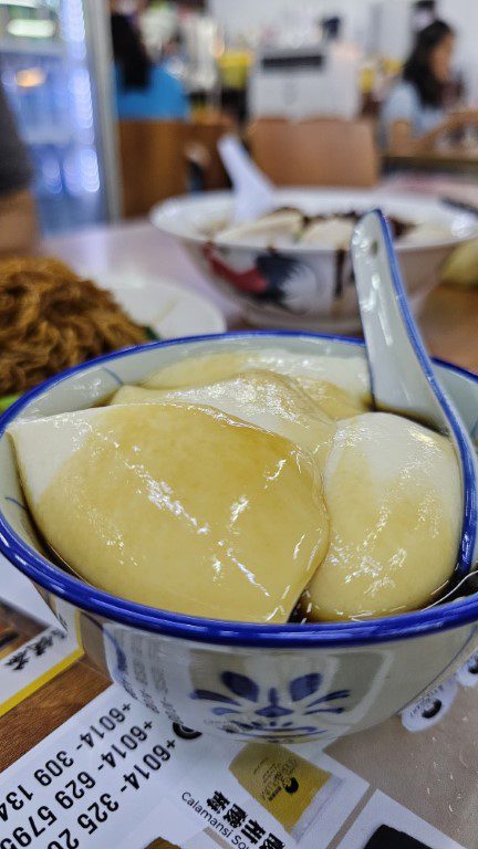 Beancurd at ICC Pudu KL Kopitiam Jia Jia Le