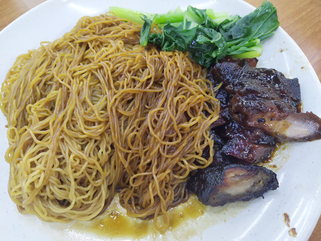 Wanton/Char Siew Noodles at ICC Pudu KL Kopitiam Jia Jia Le