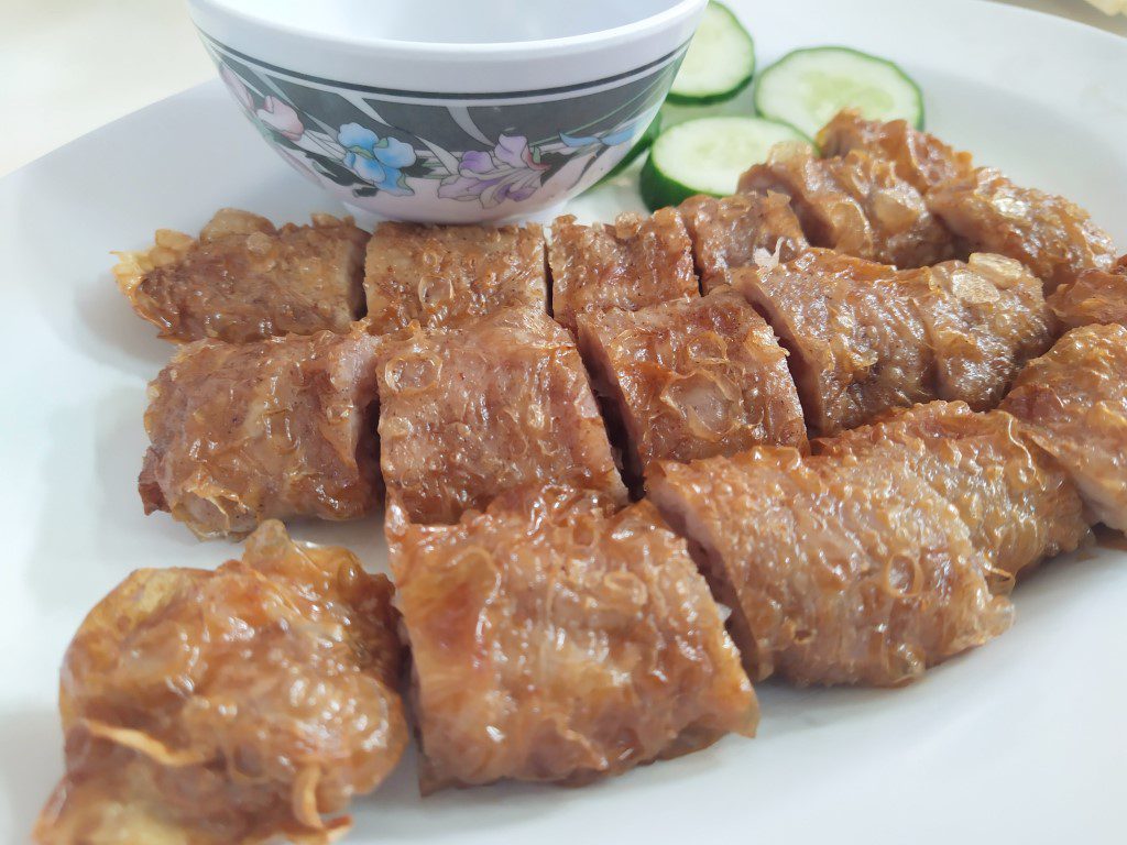 Restoran Pan Heong (品香食家小馆) -Penang Lobak (槟城卤肉) 16.50RM (for 3 pieces)