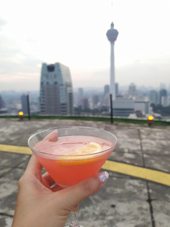 Touch Down Cocktail from Helipad (aka Heli Lounge Bar Kuala Lumpur KL)