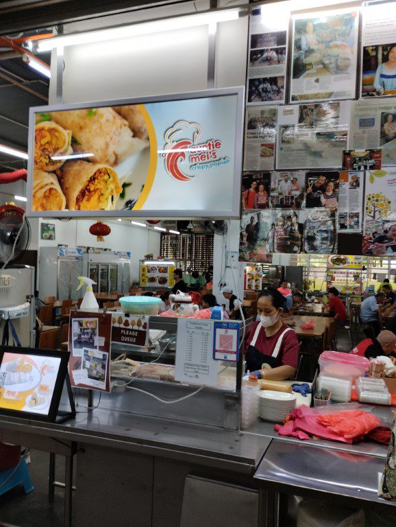 Auntie Mei's Crispy Popiah at ICC Pudu Kuala Lumpur 