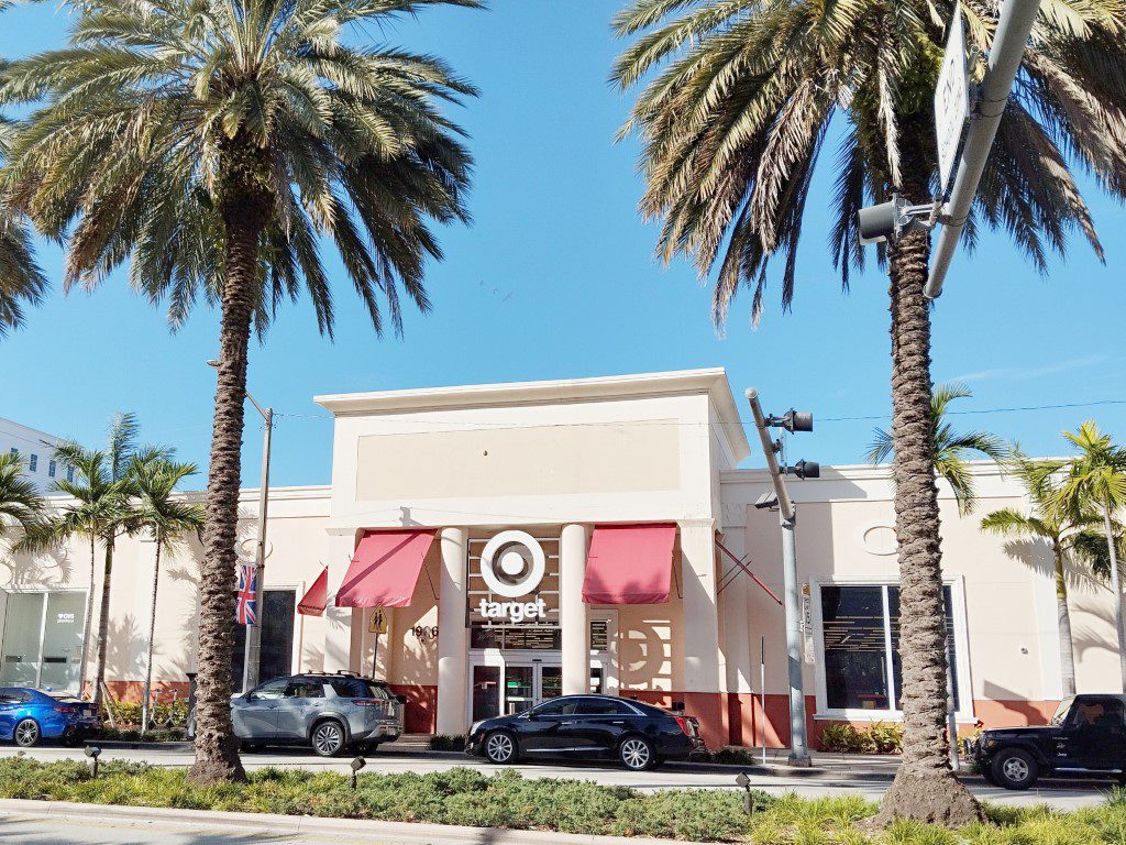 Target Store near to Hotel Ponce De Leon Miami