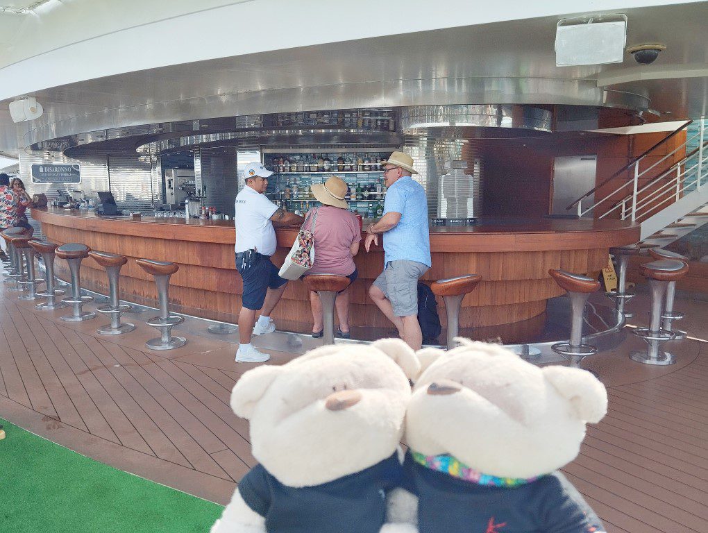 MSC Divina Deck 15 - Disaronno Temporary Terrace Bar