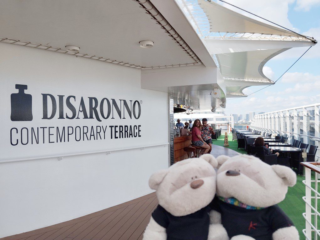 MSC Divina Deck 15 - Disaronno Temporary Terrace