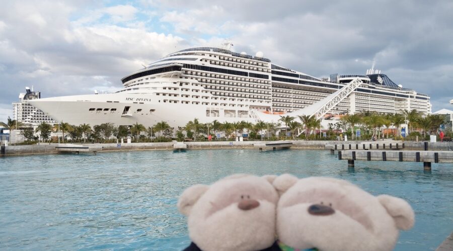 KLOVE Cruise 2024 Nassau Bahamas - 2bearbear with MSC Divina