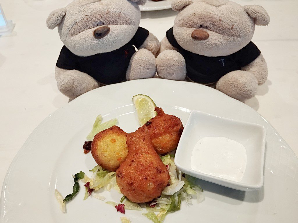 KLOVE Cruise 2024 Day 4 Lunch - Conch Fritters (Key Lime Tartar Sauce)