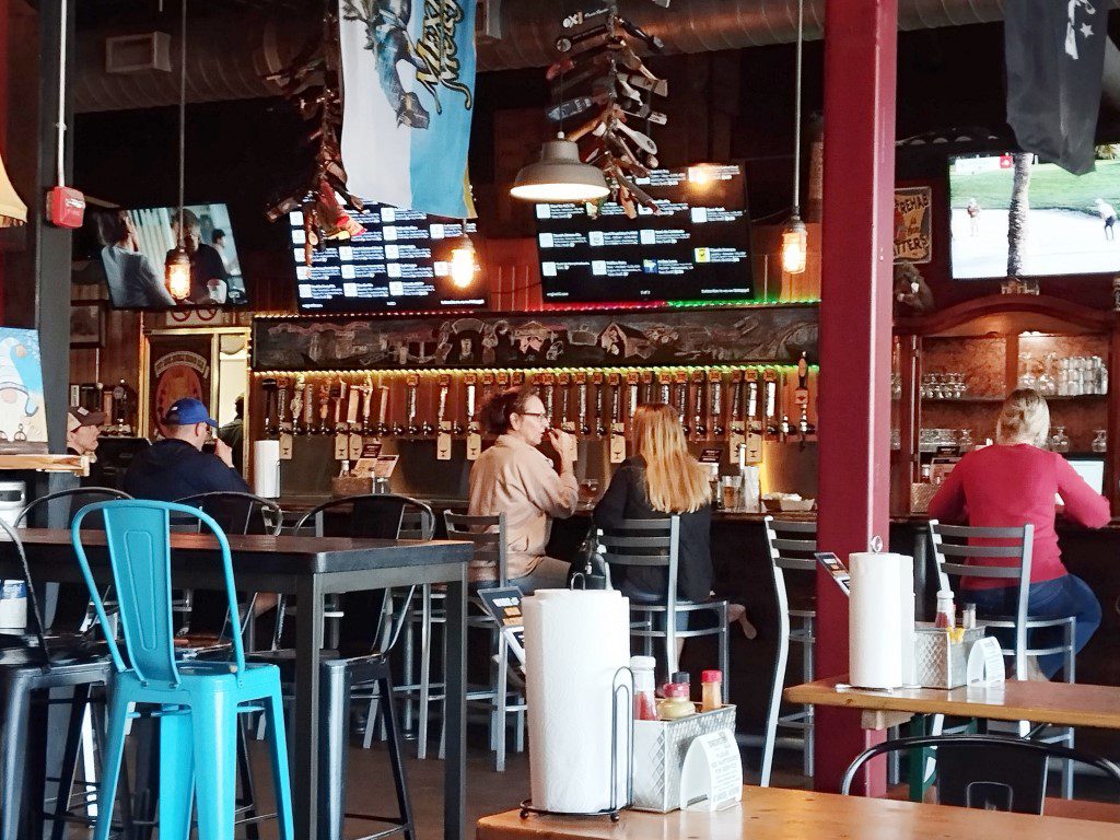 Inside Engine 15 Brewery & Kitchen @ Jacksonville Beach Florida