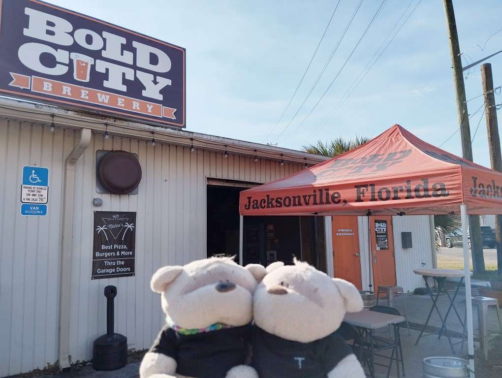 2bearbear at Bold City Brewery Jacksonville Florida