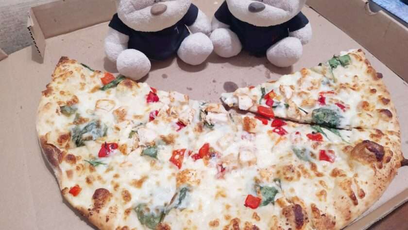 Crispy's Springfield Liberty Street Pizza ($23) with 2bearbear