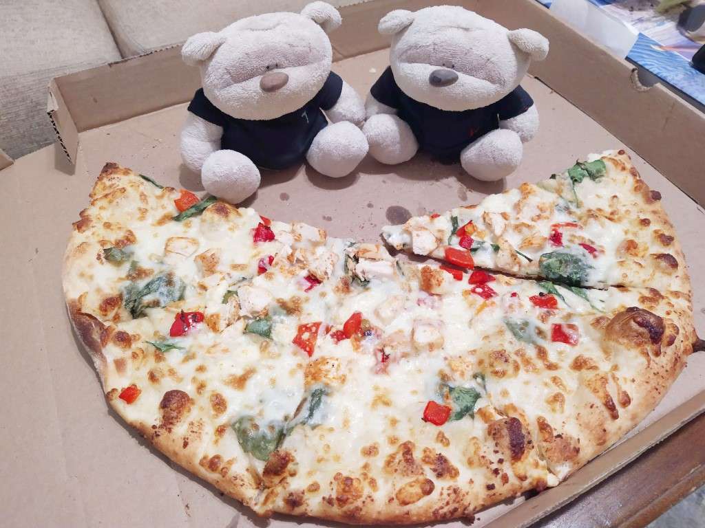 Crispy's Springfield Liberty Street Pizza ($23) with 2bearbear