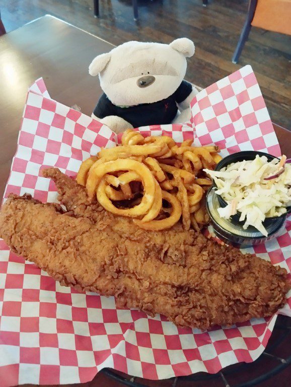 Whiskey Warehouse Charlotte Food Review - Fish and Chips ($15) 