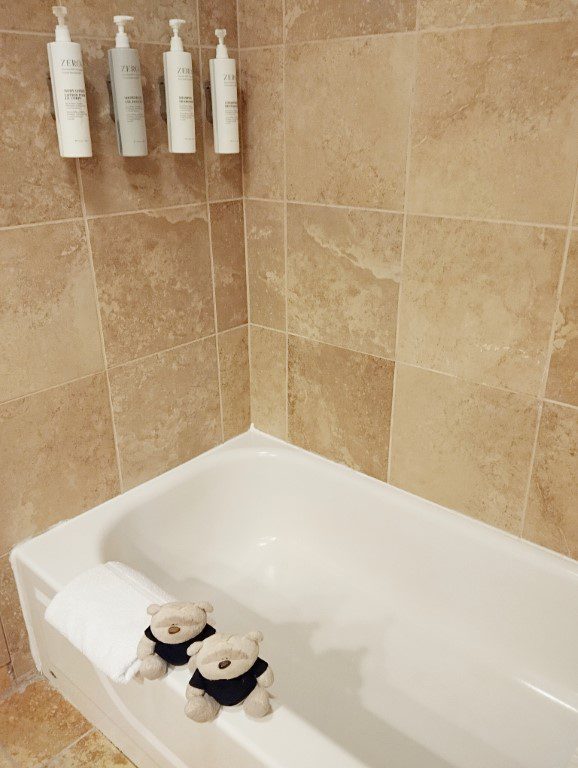 Hampton Inn & Suites Charlotte Arrowood Road Review - Bath Tub