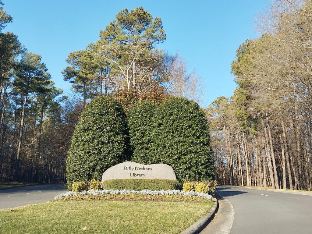 Entrance of Billy Graham Library Charlotte