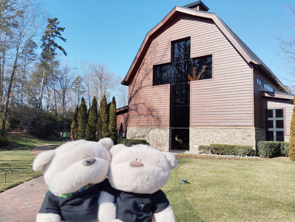 2bearbear at Billy Graham Library Charlotte