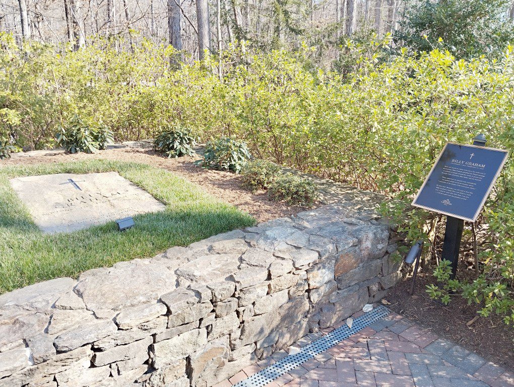 The Memorial Prayer Garden at Billy Graham Library Charlotte