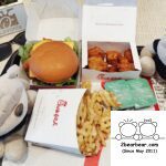 Chick-fil-A Deluxe ($9.25), 8 pc Nuggets ($4.85), Chocolate Milk Shake ($4.45) at Chick-fil-A