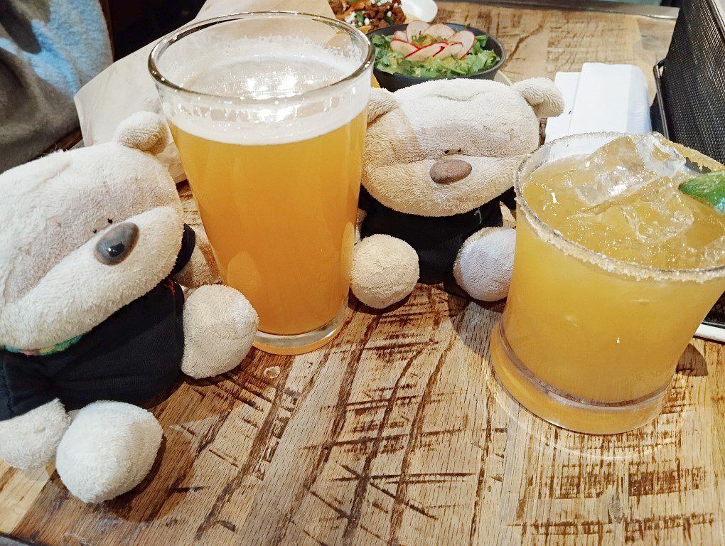 Hazy IPA ($6) and Magarita ($12) from Minero Ponce City Market