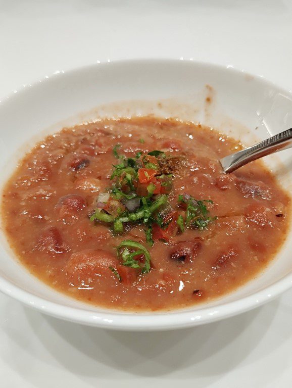 Al Maha Lounge North Doha International Airport - Ful Medames Soup