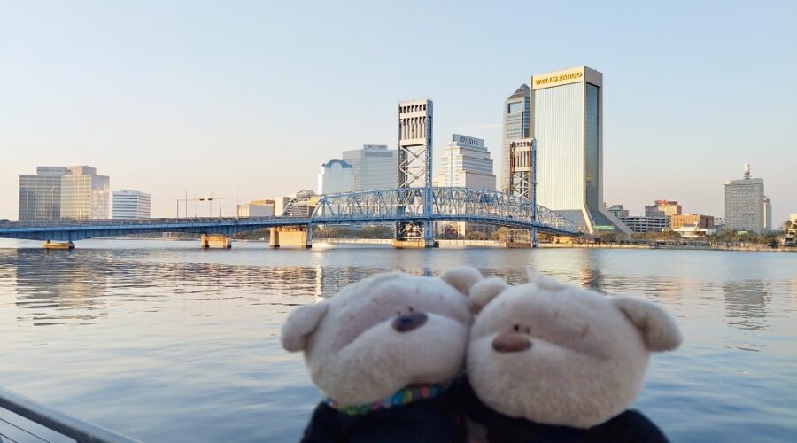 2bearbear at Jacksonville River Walk