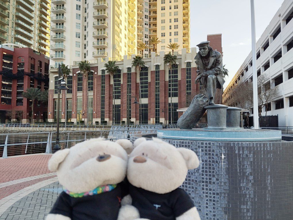 Lone Sailor Statue at Jacksonville River Walk