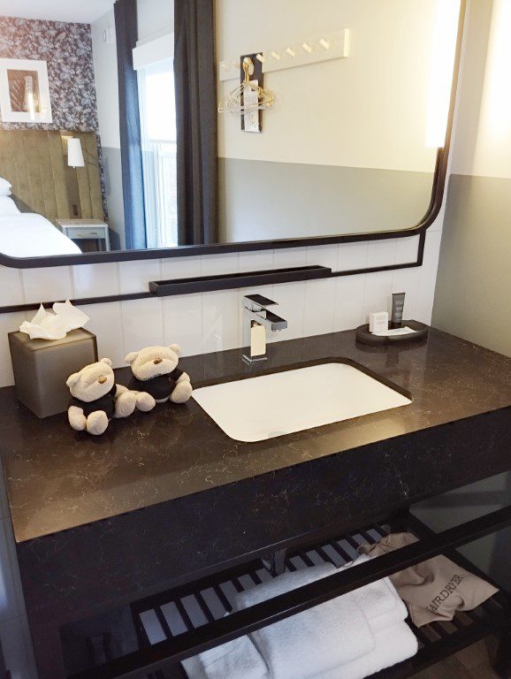 The Cozy Room at The Darwin Hotel Atlanta - Sink near the bed