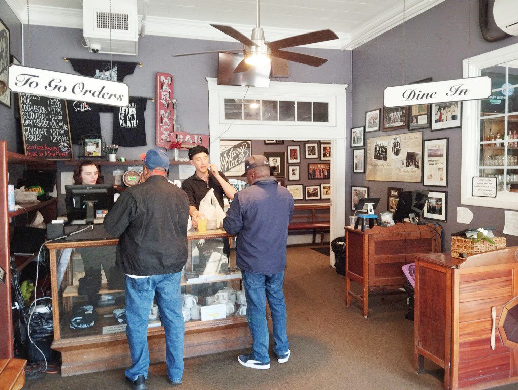 Entrance of Mary Mac's Tea Room Atlanta