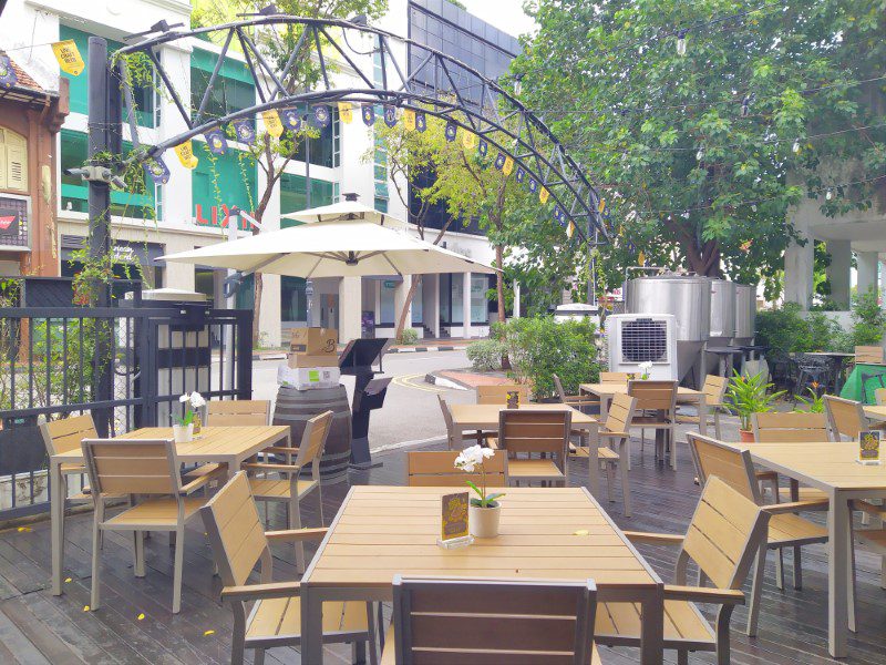 Picotin Brewhaus Beer "O" Clock Katong - Outdoor Seats