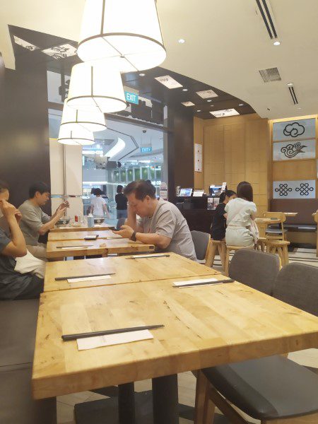 LeNu Chef’s Wai Noodle Bar - Dining Area