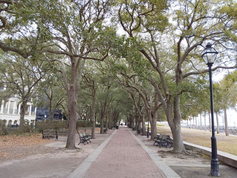 Visiting Charleston Waterfront Park